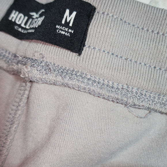 HOLISTER CALIFORNIA EUC SZ MEDIUM GRAY POCKET JOGGERS SWEATPANTS - Picture 9 of 11